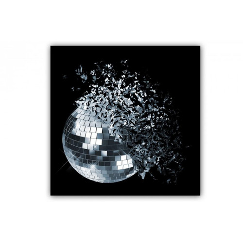 Tableau Disco Boule à Facettes Explosive 50X50 cm DeclikDeco  - Promos deco luminaire