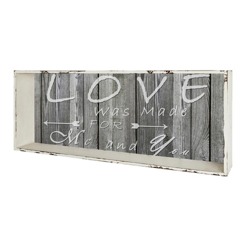 étagère murale LOVE - 3S. x Home - Etagere blanche design